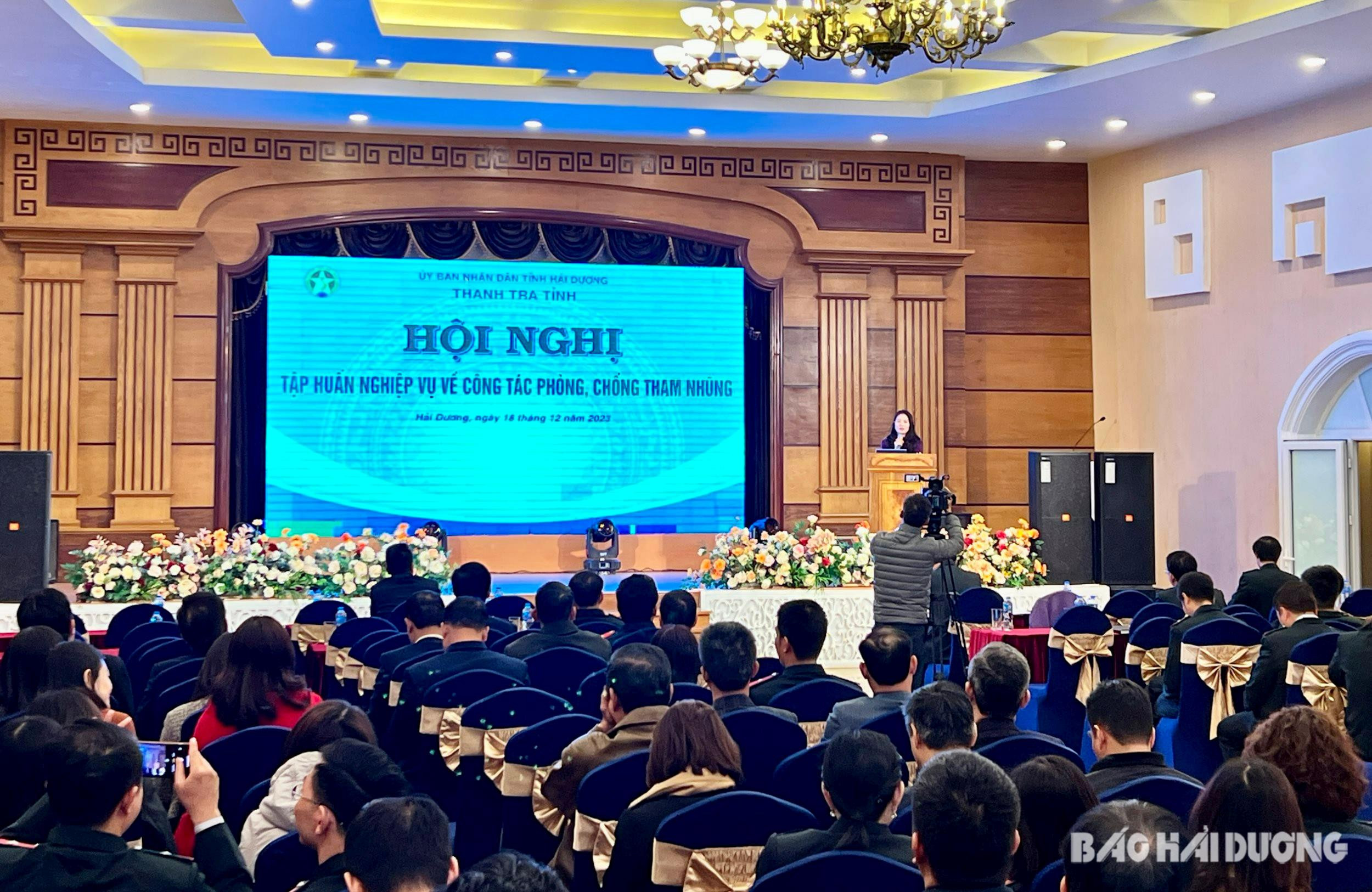 Thanh tra tỉnh Hải Dương tập huấn nghiệp vụ công tác phòng chống tham nhũng